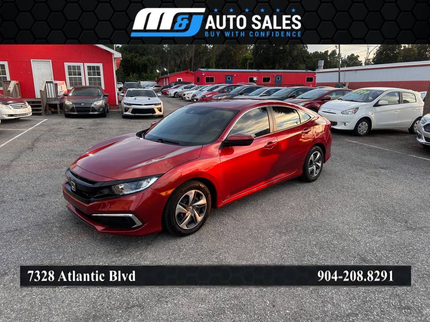 2020 Honda Civic LX — Sedan — 63,016 mi — Jacksonville, FL