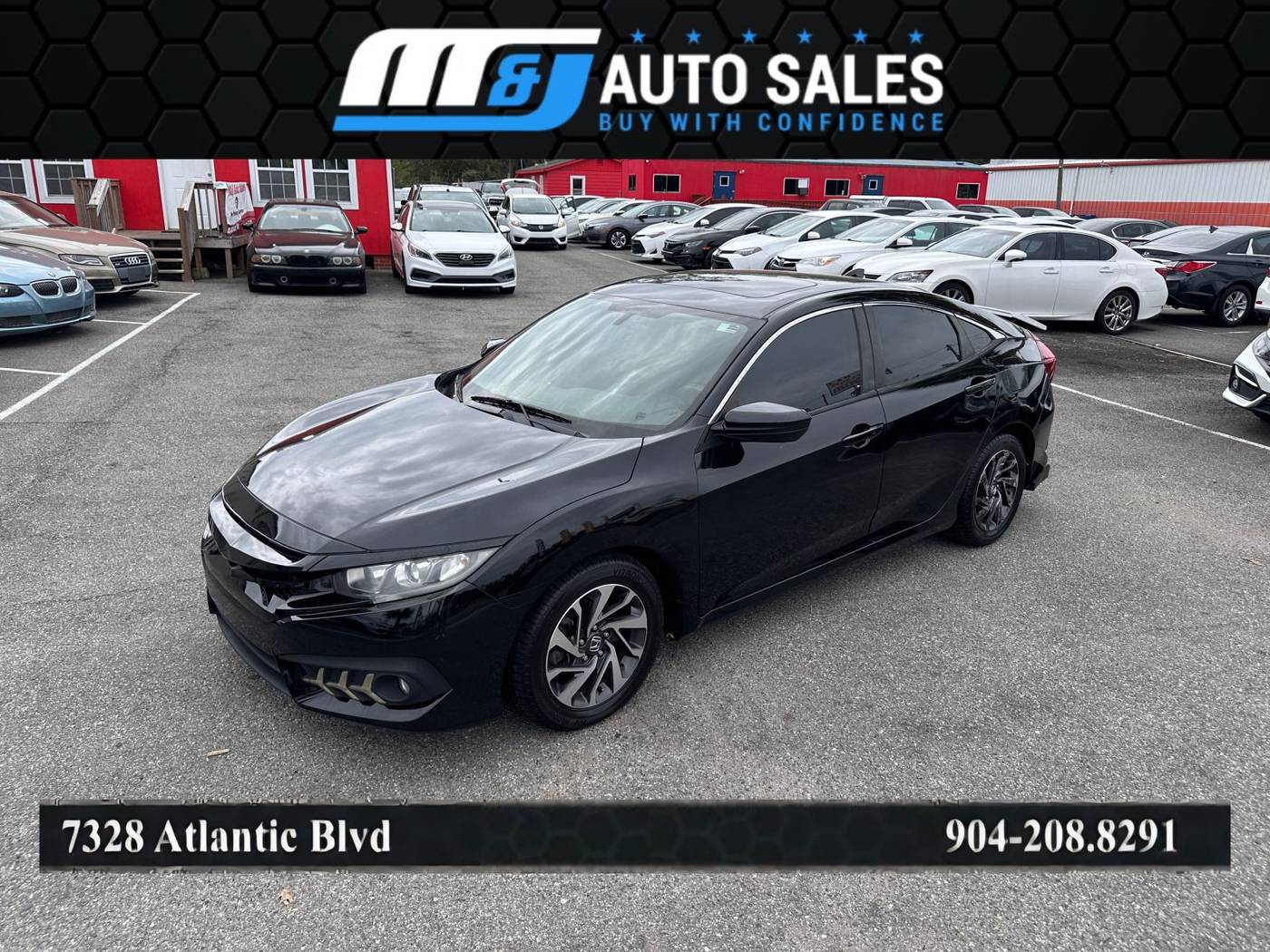 2017 Honda Civic EX — Sedan — 118,010 mi — Jacksonville, FL