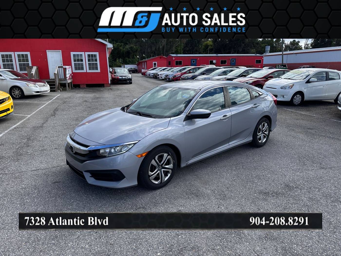 2017 Honda Civic LX — Sedan — 51,924 mi — Jacksonville, FL
