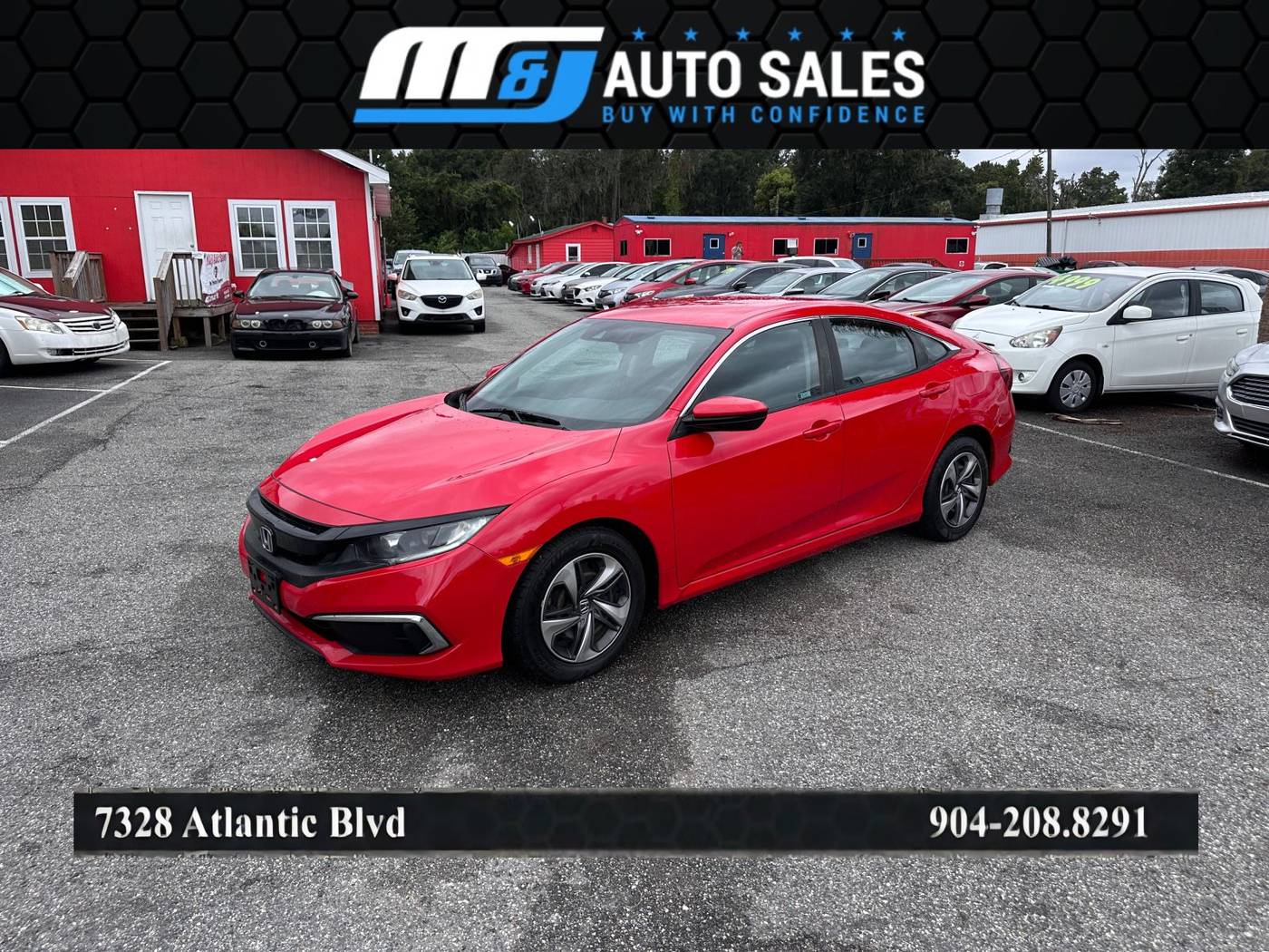 2020 Honda Civic LX — Sedan — 74,007 mi — Jacksonville, FL