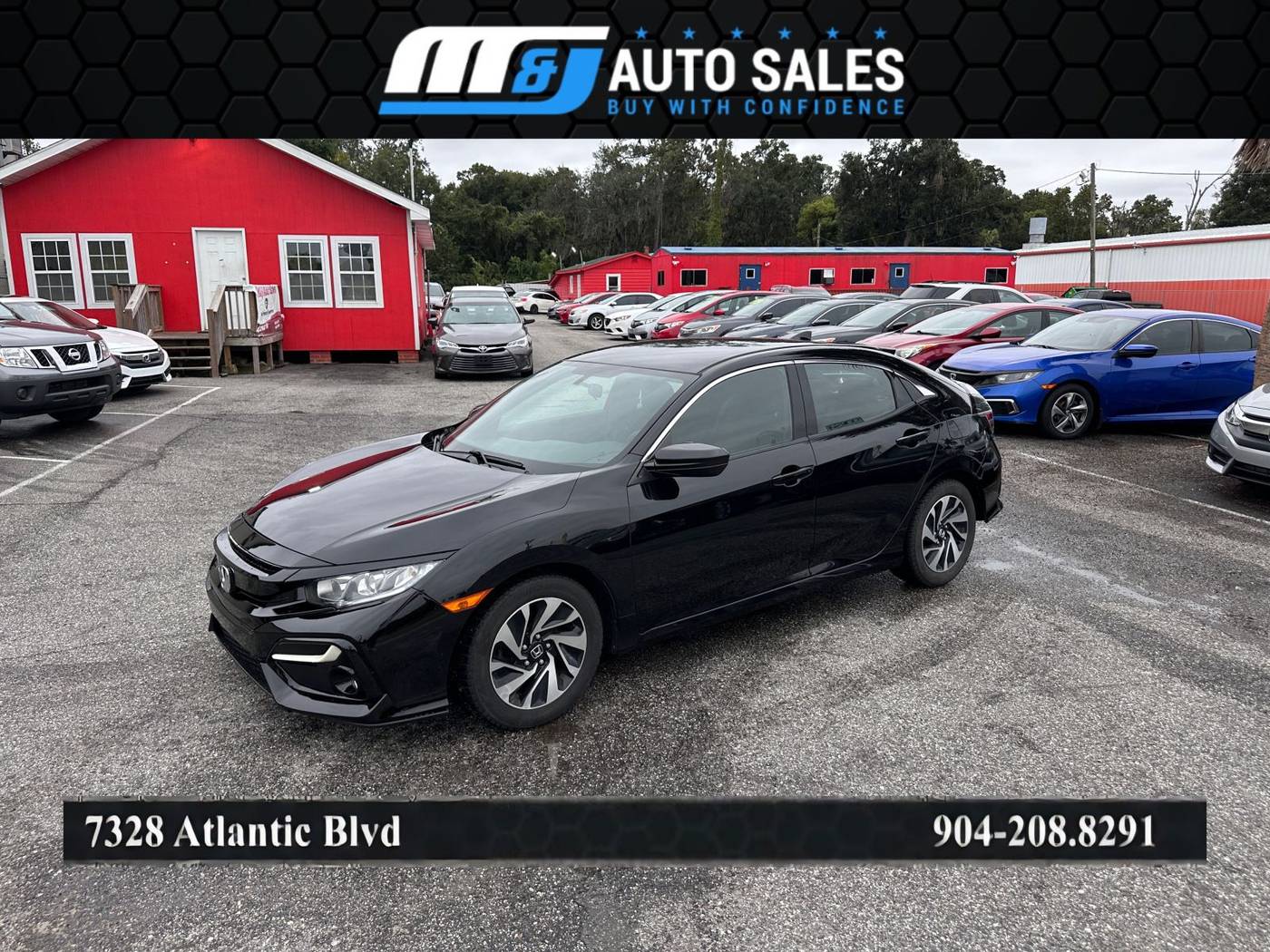 2017 Honda Civic LX — Hatchback — 77,599 mi — Jacksonville, FL