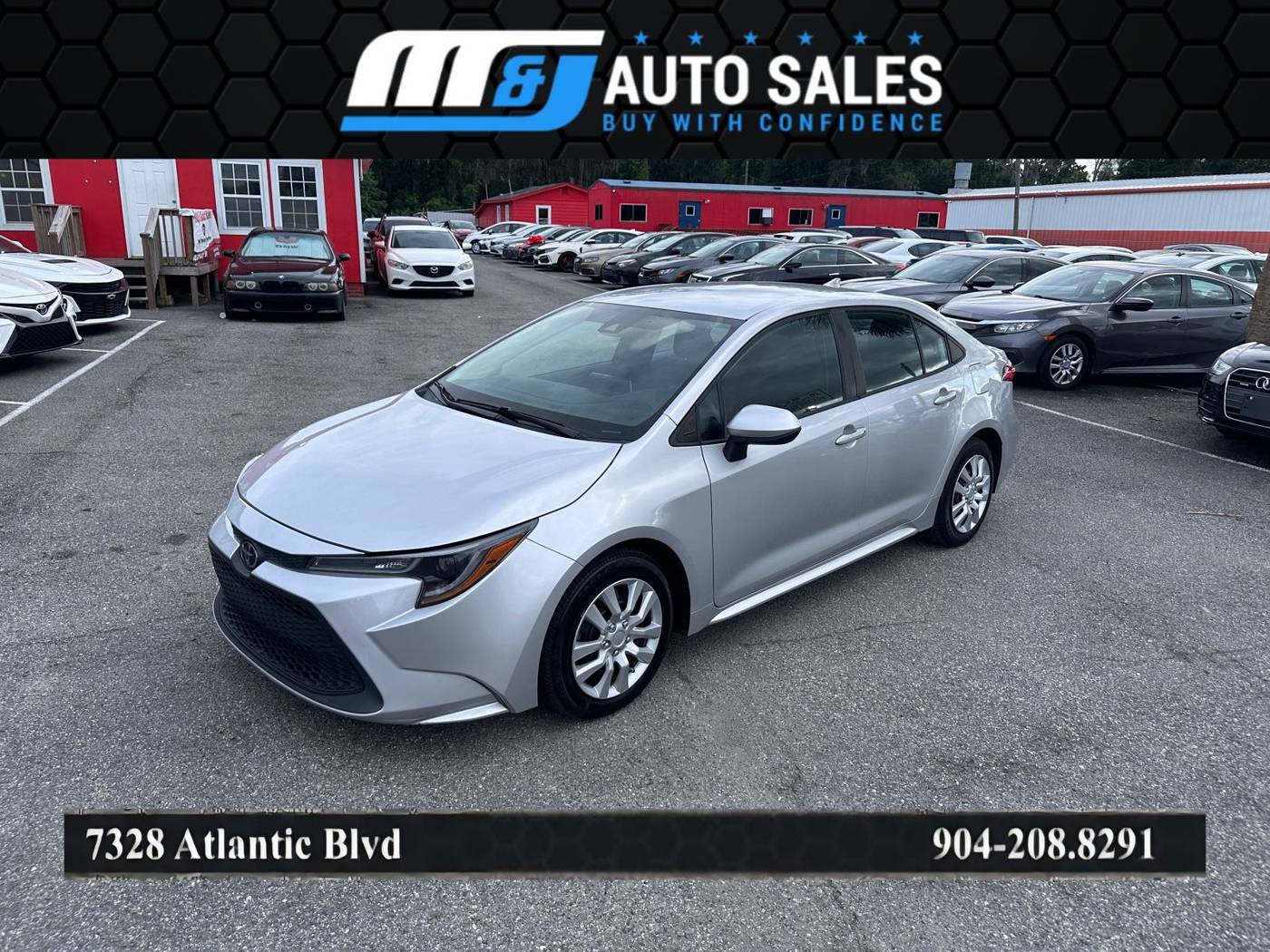 2021 Toyota Corolla LE — Sedan — 97,956 mi — Jacksonville, FL