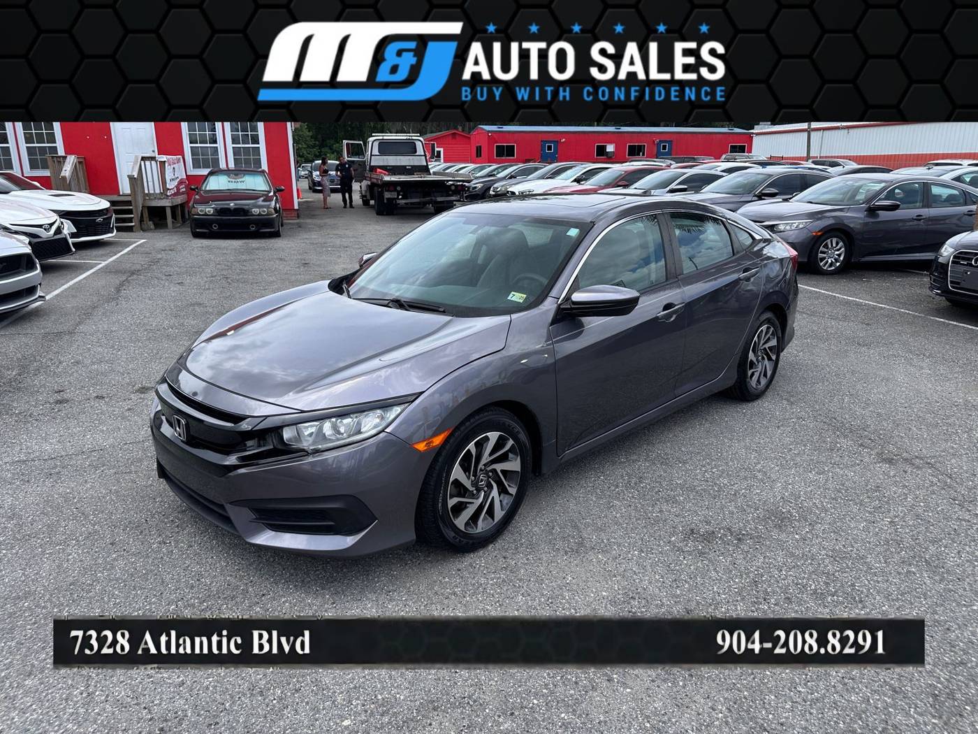 2018 Honda Civic EX — Sedan — 49,275 mi — Jacksonville, FL