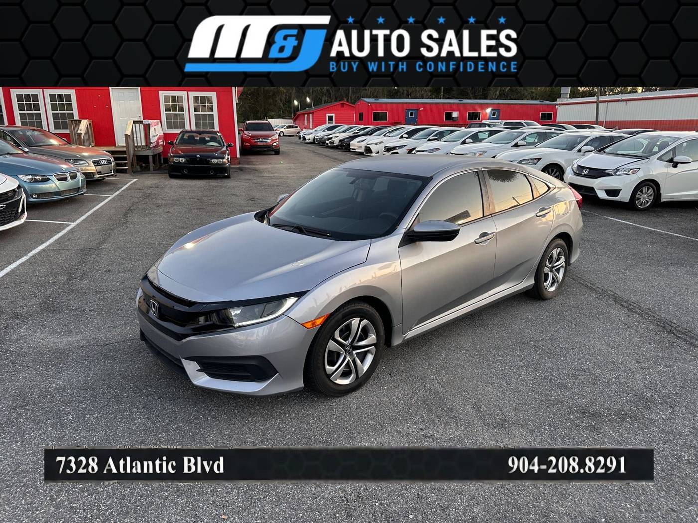 2017 Honda Civic LX — Sedan — 79,772 mi — Jacksonville, FL