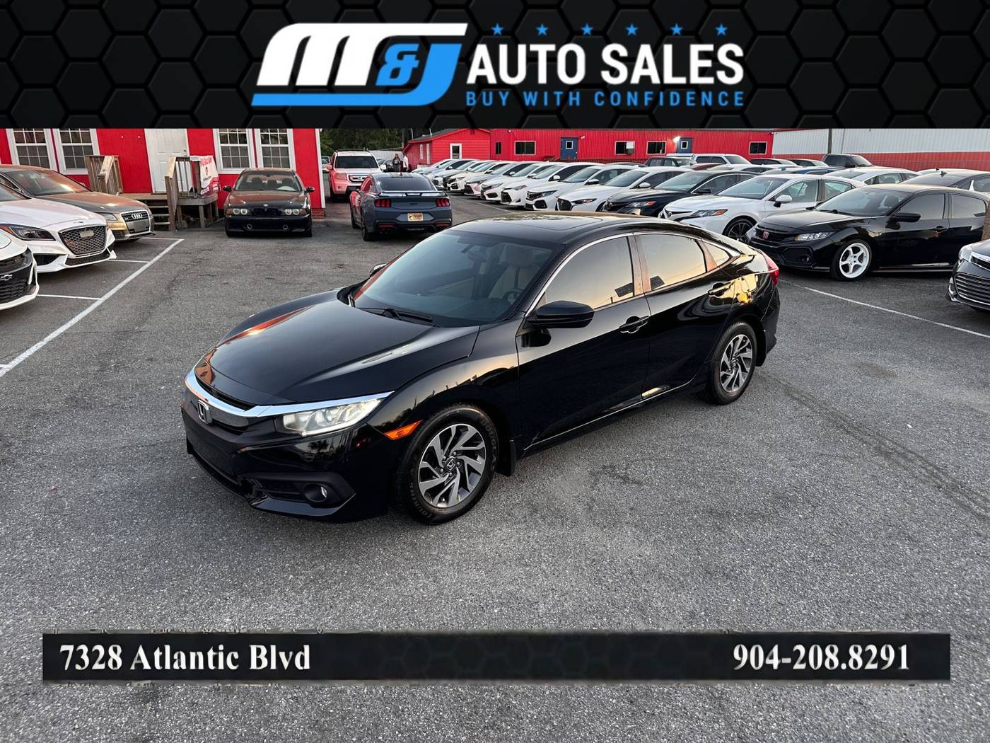 2017 Honda Civic EX — Sedan — 60,411 mi — Jacksonville, FL