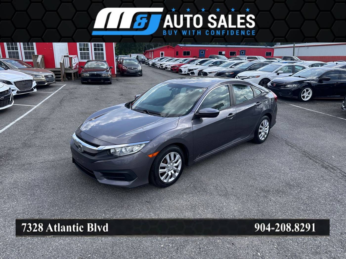 2017 Honda Civic LX — Sedan — 86,468 mi — Jacksonville, FL