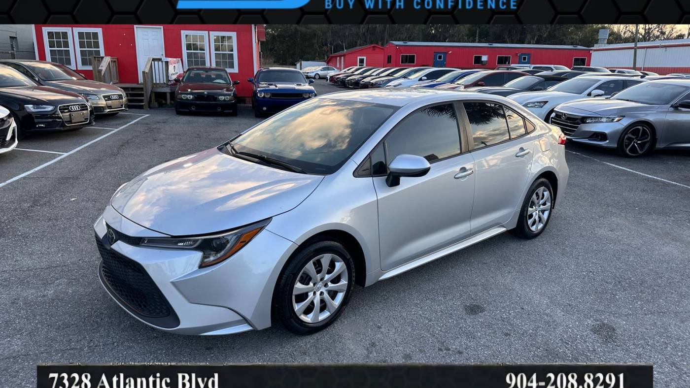 2021 Toyota Corolla LE — Sedan — 100,242 mi — Jacksonville, FL
