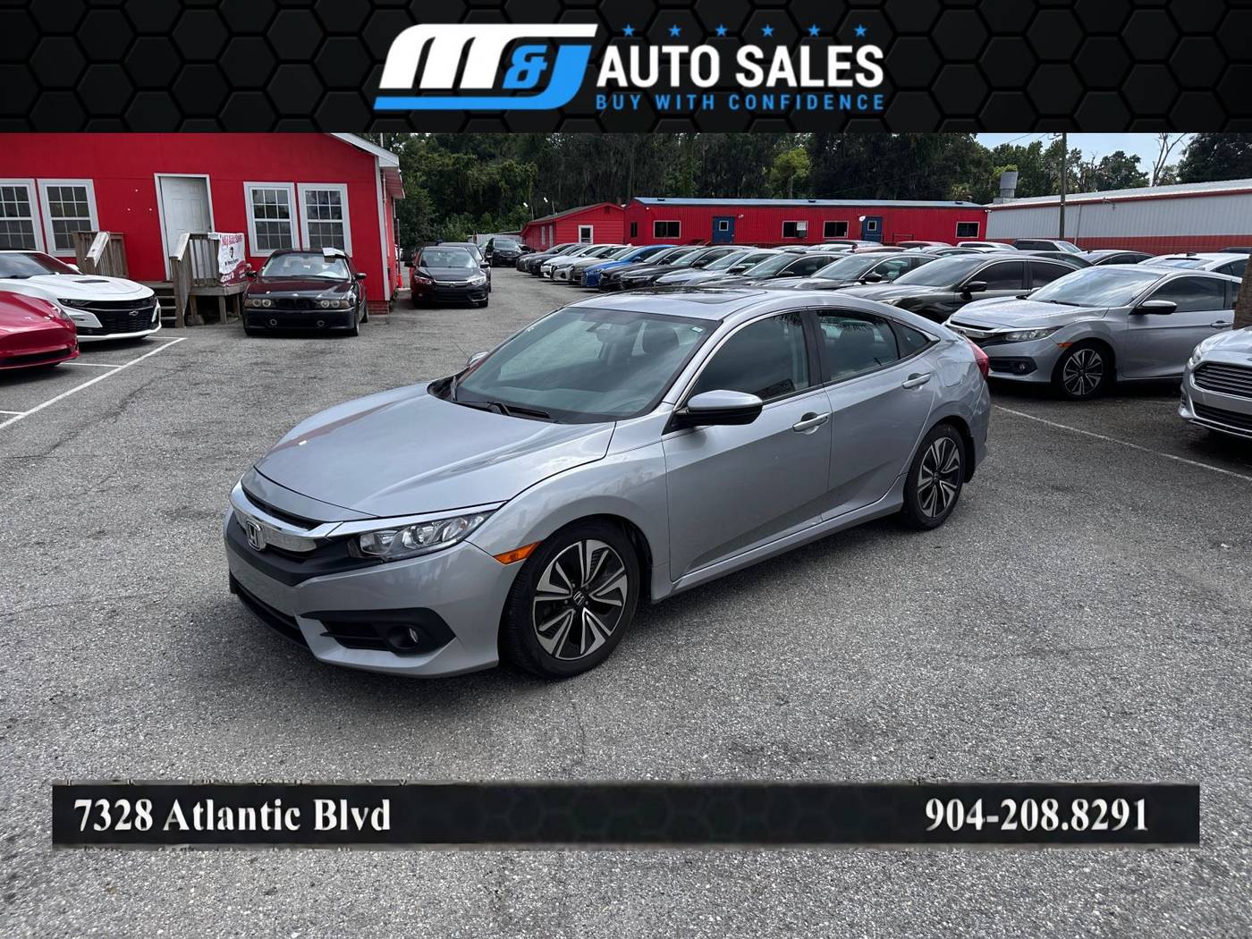 2016 Honda Civic EX-T — Sedan — 145,304 mi — Jacksonville, FL