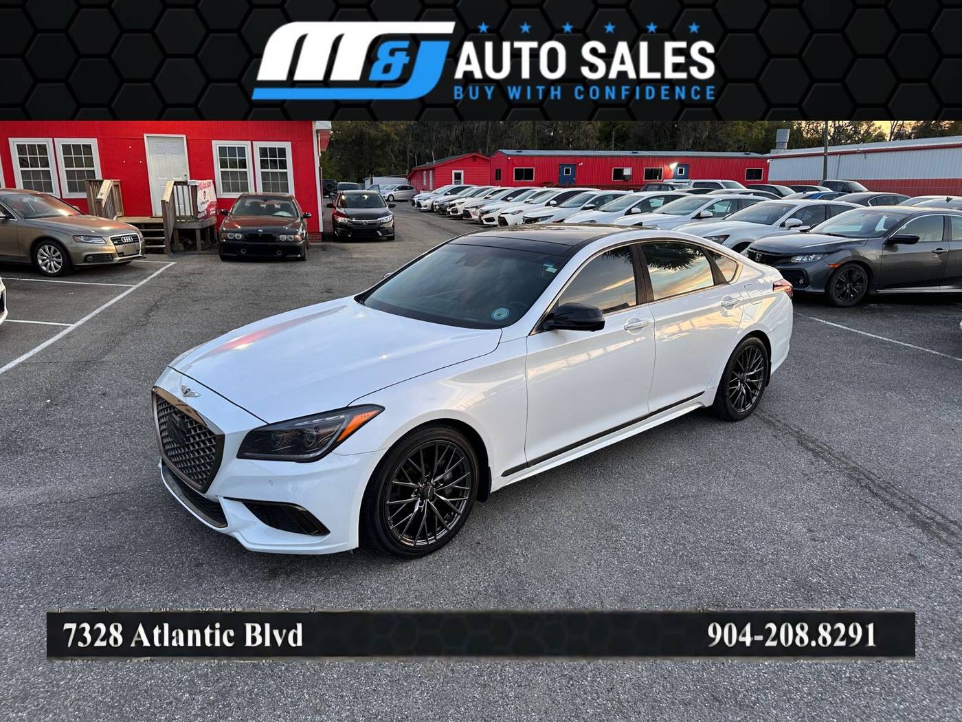 2018 Genesis G80 3.3T Sport — Sedan — 74,310 mi — Jacksonville, FL