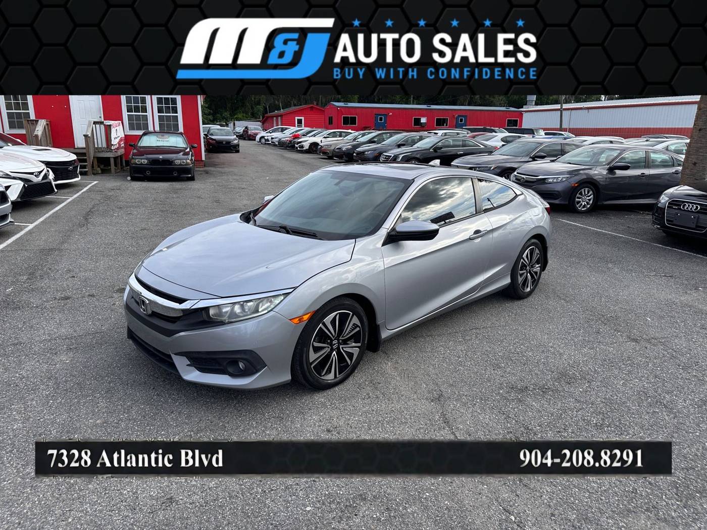 2017 Honda Civic EX-L — Coupe — 93,997 mi — Jacksonville, FL