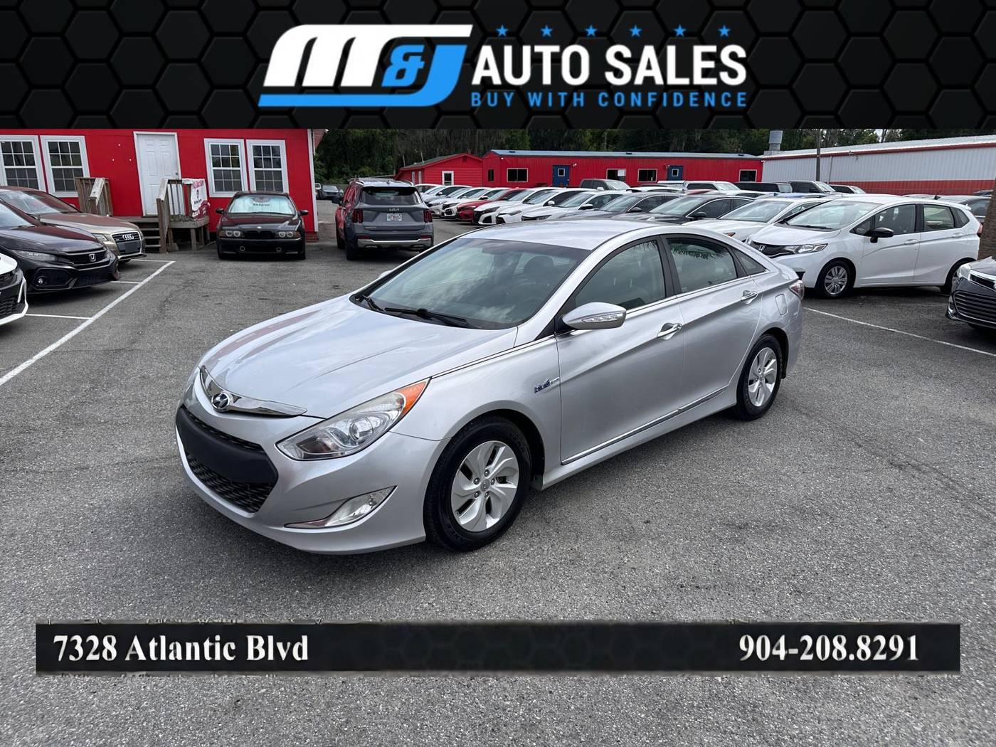 2013 Hyundai Sonata Hybrid Base — Sedan — 74,155 mi — Jacksonville, FL