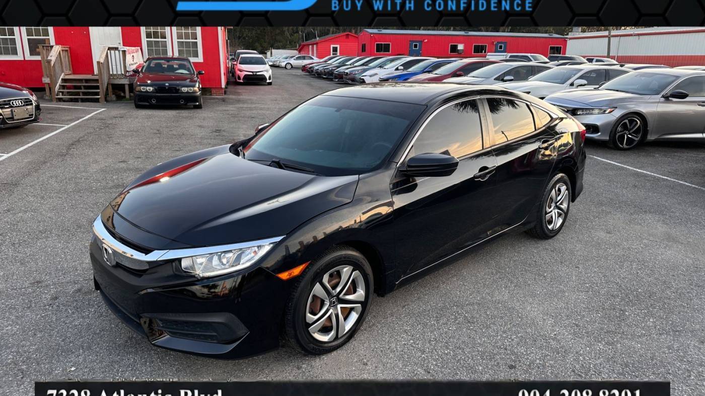 2016 Honda Civic LX — Sedan — 82,231 mi — Jacksonville, FL