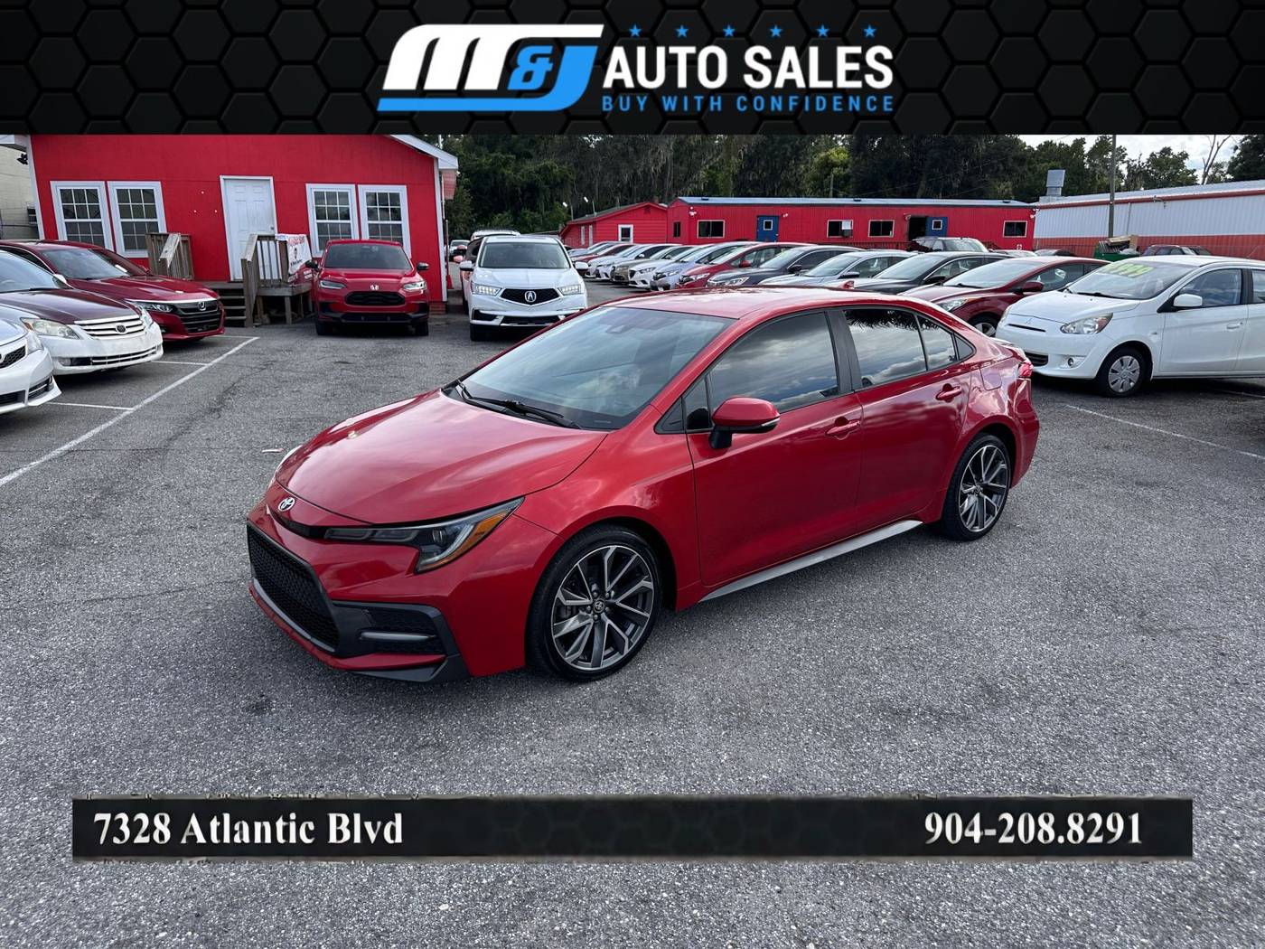 2021 Toyota Corolla SE — Sedan — 62,567 mi — Jacksonville, FL