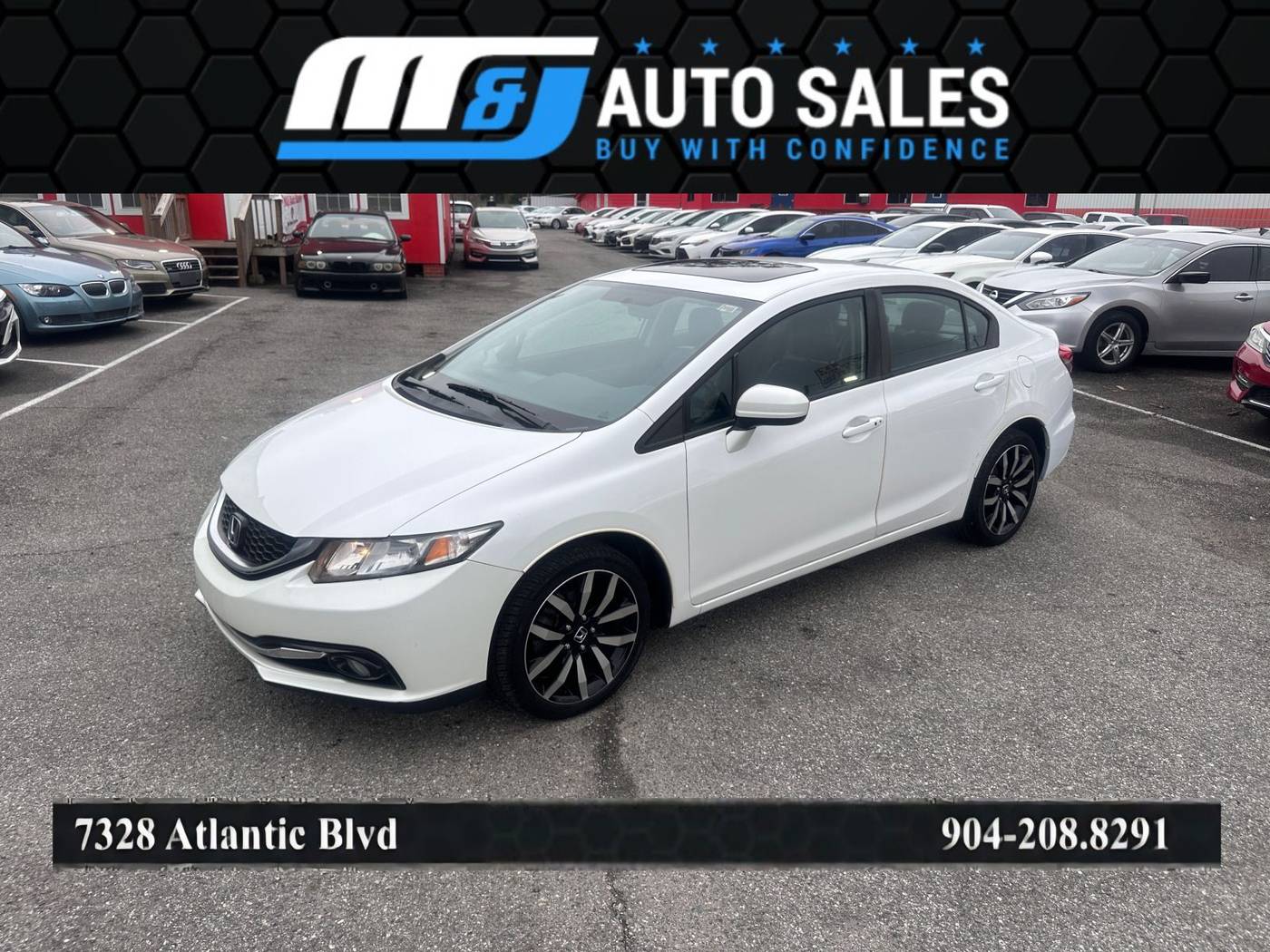 2015 Honda Civic EX-L — Sedan — 84,875 mi — Jacksonville, FL
