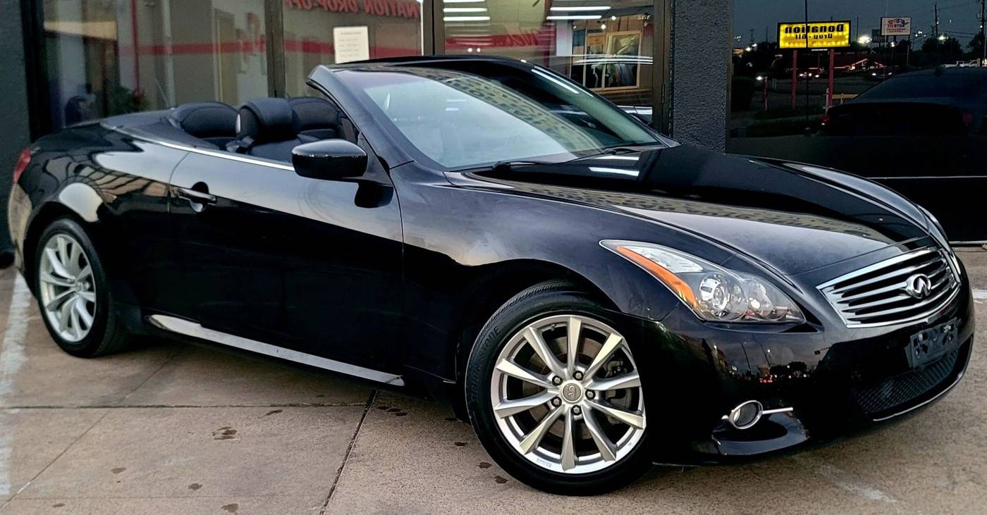 2012 INFINITI G G37 — Convertible — 86,678 mi — Dallas, TX