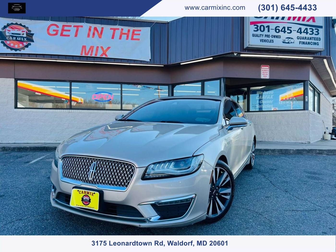 2017 Lincoln MKZ Reserve — Sedan — 48,878 mi — Waldorf, MD