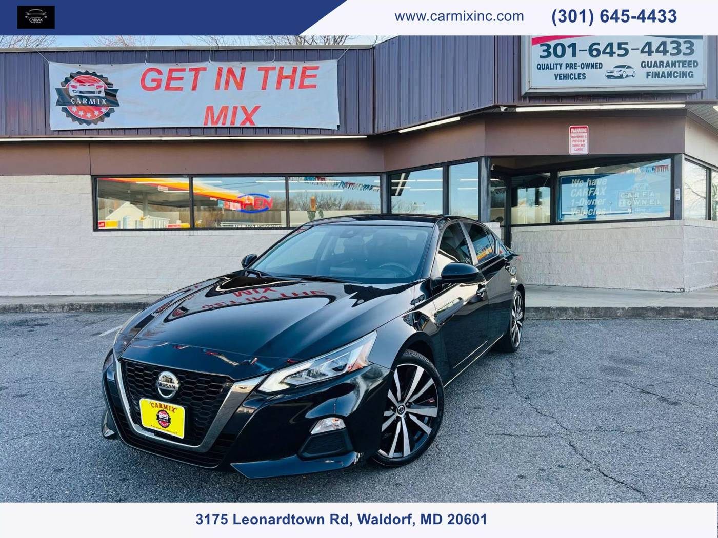 2021 Nissan Altima SR — Sedan — 74,318 mi — Waldorf, MD