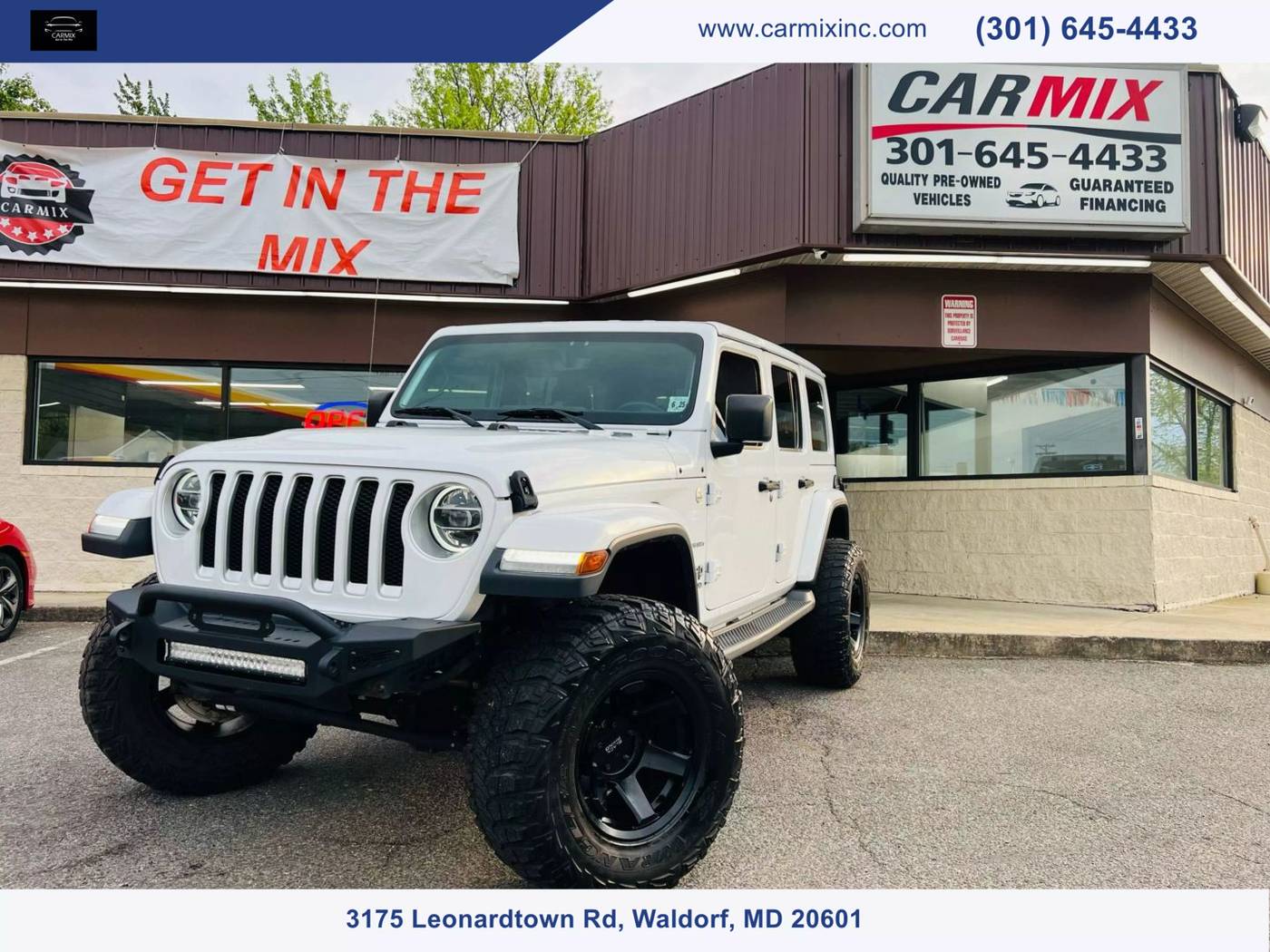 2020 Jeep Wrangler Sahara — SUV — 62,592 mi — Waldorf, MD