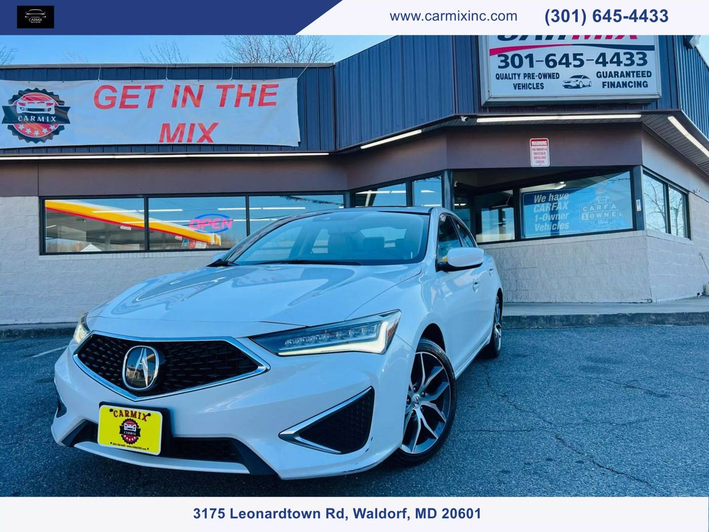2021 Acura ILX Premium Package — Sedan — 39,326 mi — Waldorf, MD