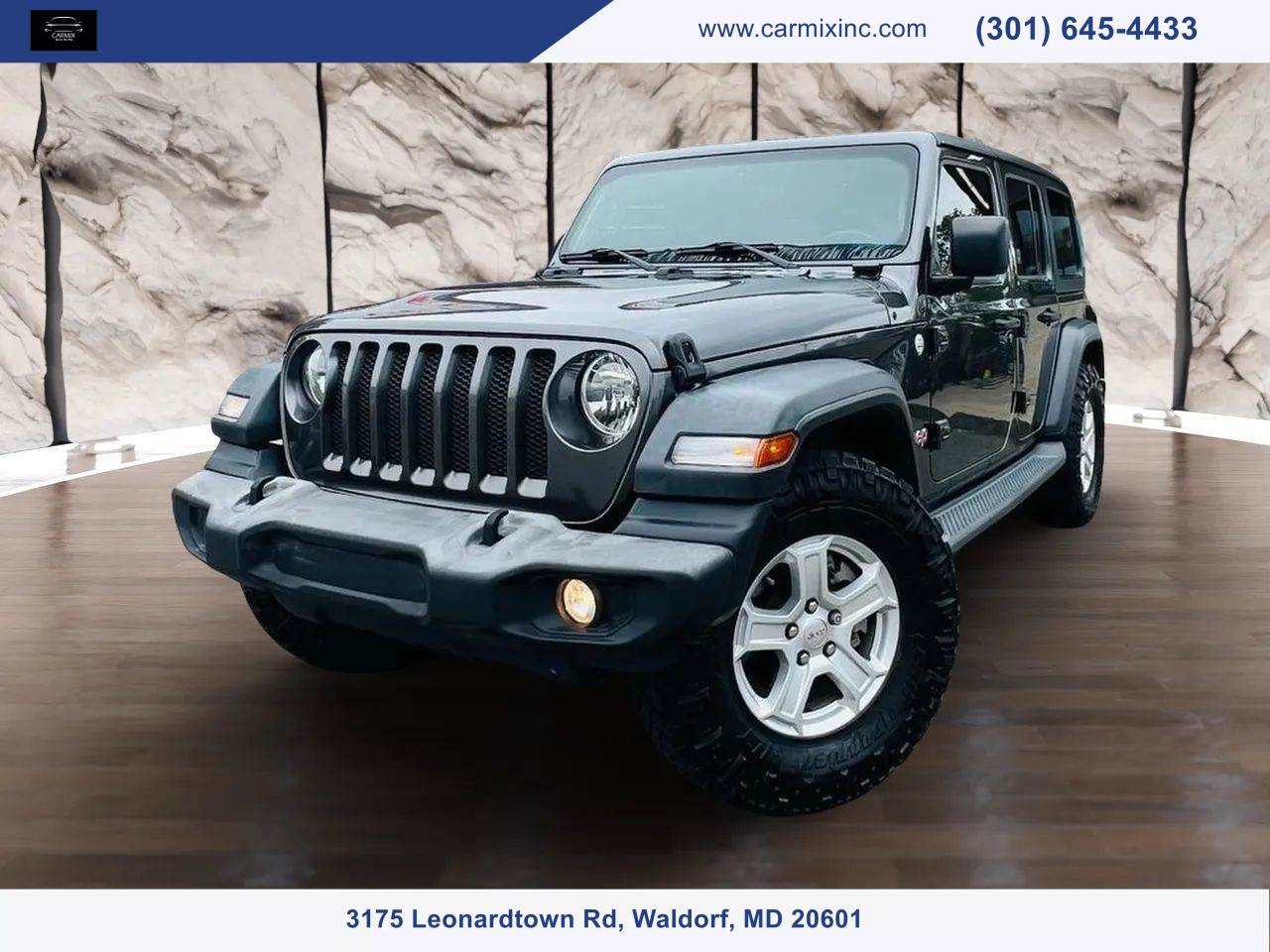 2018 Jeep Wrangler Sport S — SUV — 76,592 mi — Waldorf, MD