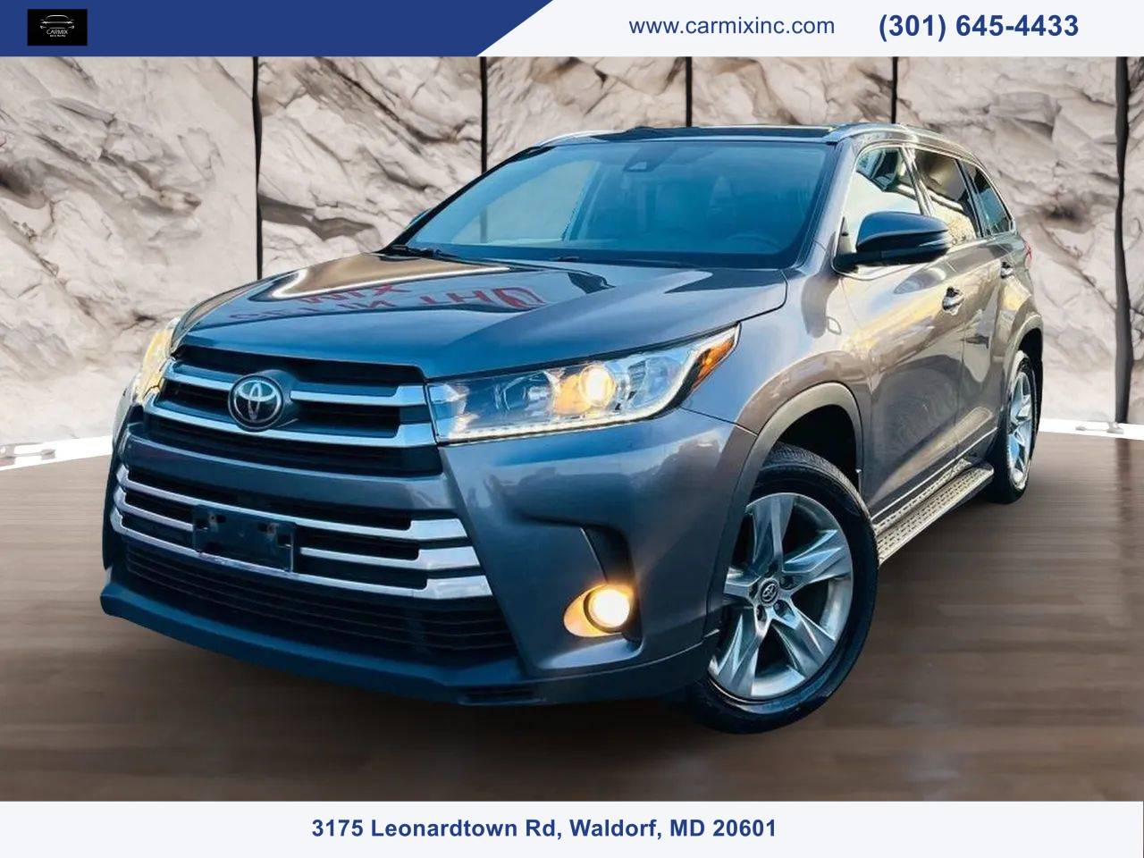 2018 Toyota Highlander Limited — SUV — 99,700 mi — Waldorf, MD