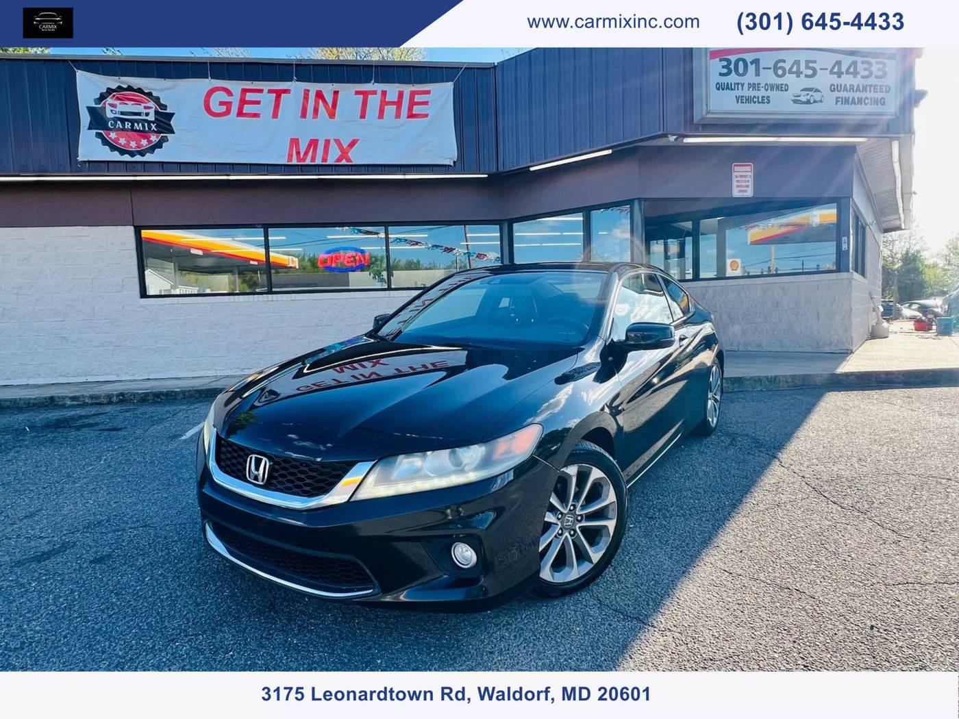 2015 Honda Accord EX-L V6 — Coupe — 104,876 mi — Waldorf, MD