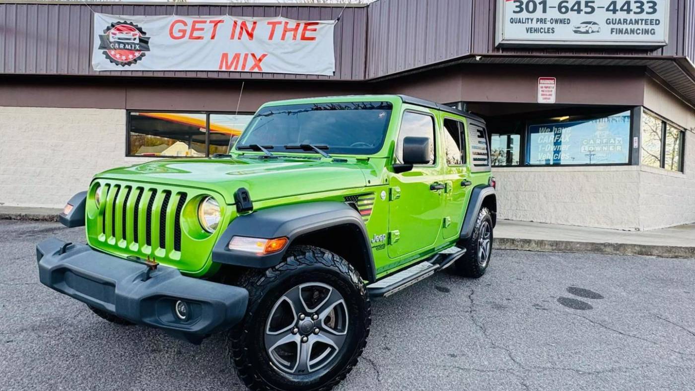 2018 Jeep Wrangler Sport S — SUV — 83,808 mi — Waldorf, MD