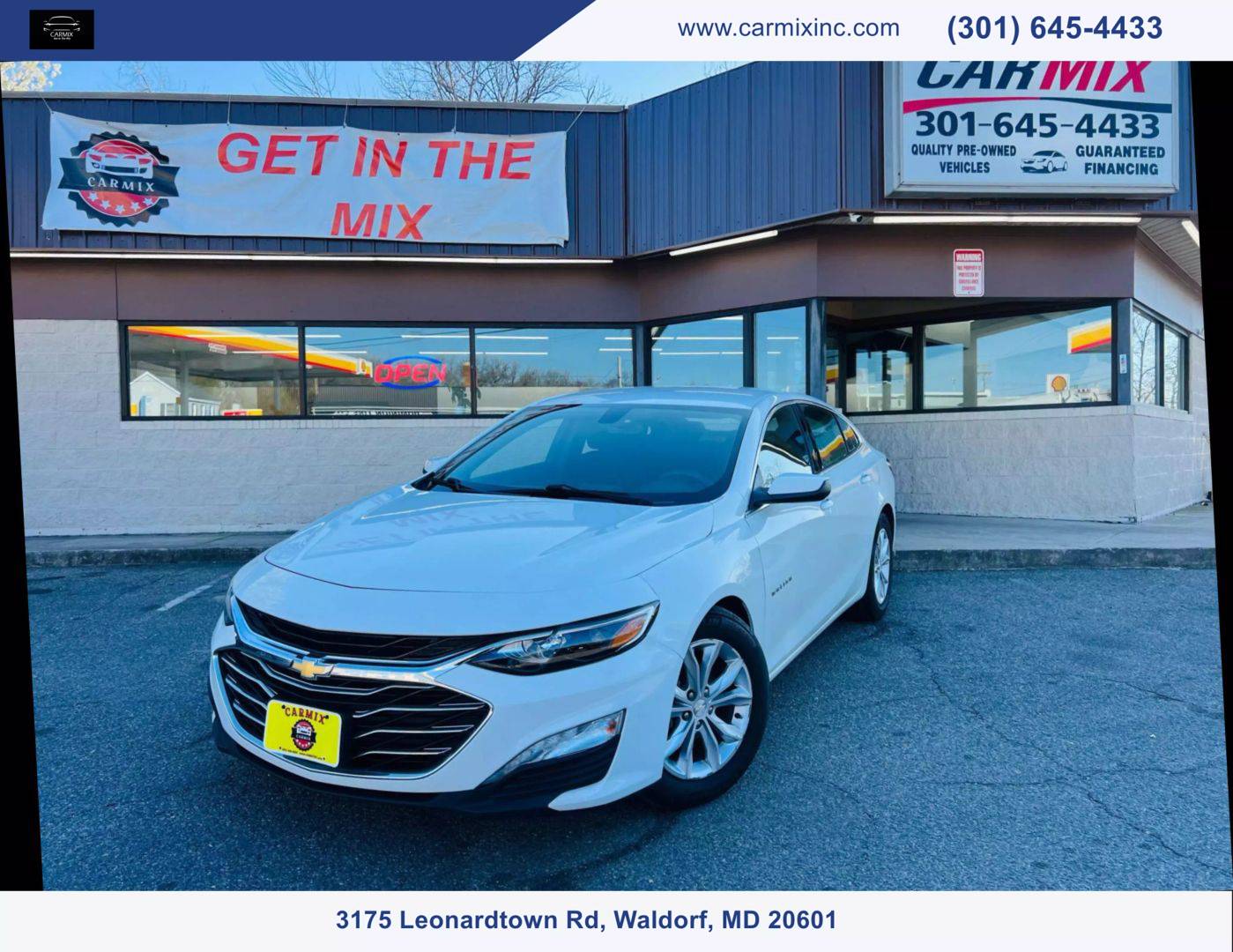 2019 Chevrolet Malibu LT — Sedan — 86,815 mi — Waldorf, MD