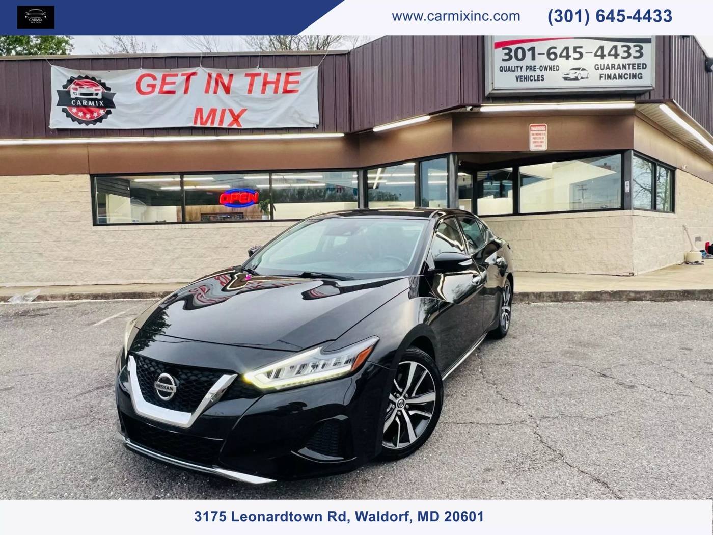 2020 Nissan Maxima SV — Sedan — 75,803 mi — Waldorf, MD