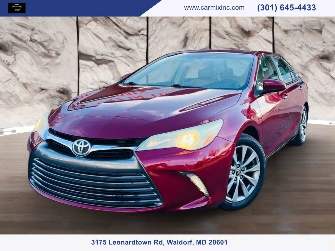 2016 Toyota Camry XLE — Sedan — 105,044 mi — Waldorf, MD