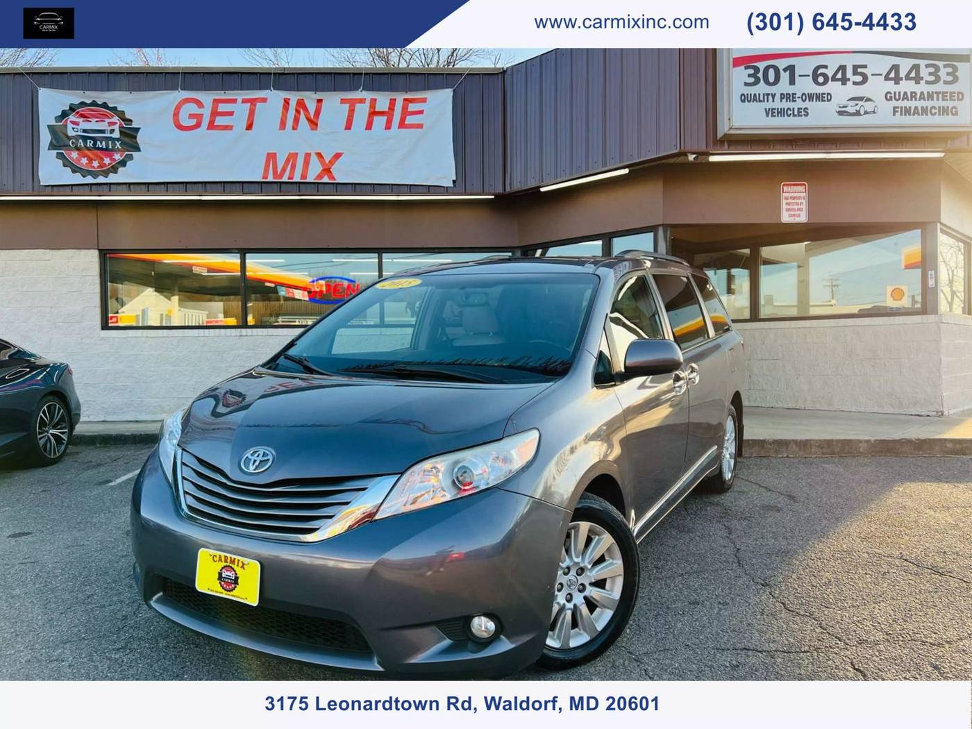 2015 Toyota Sienna XLE Premium — Minivan — 94,731 mi — Waldorf, MD