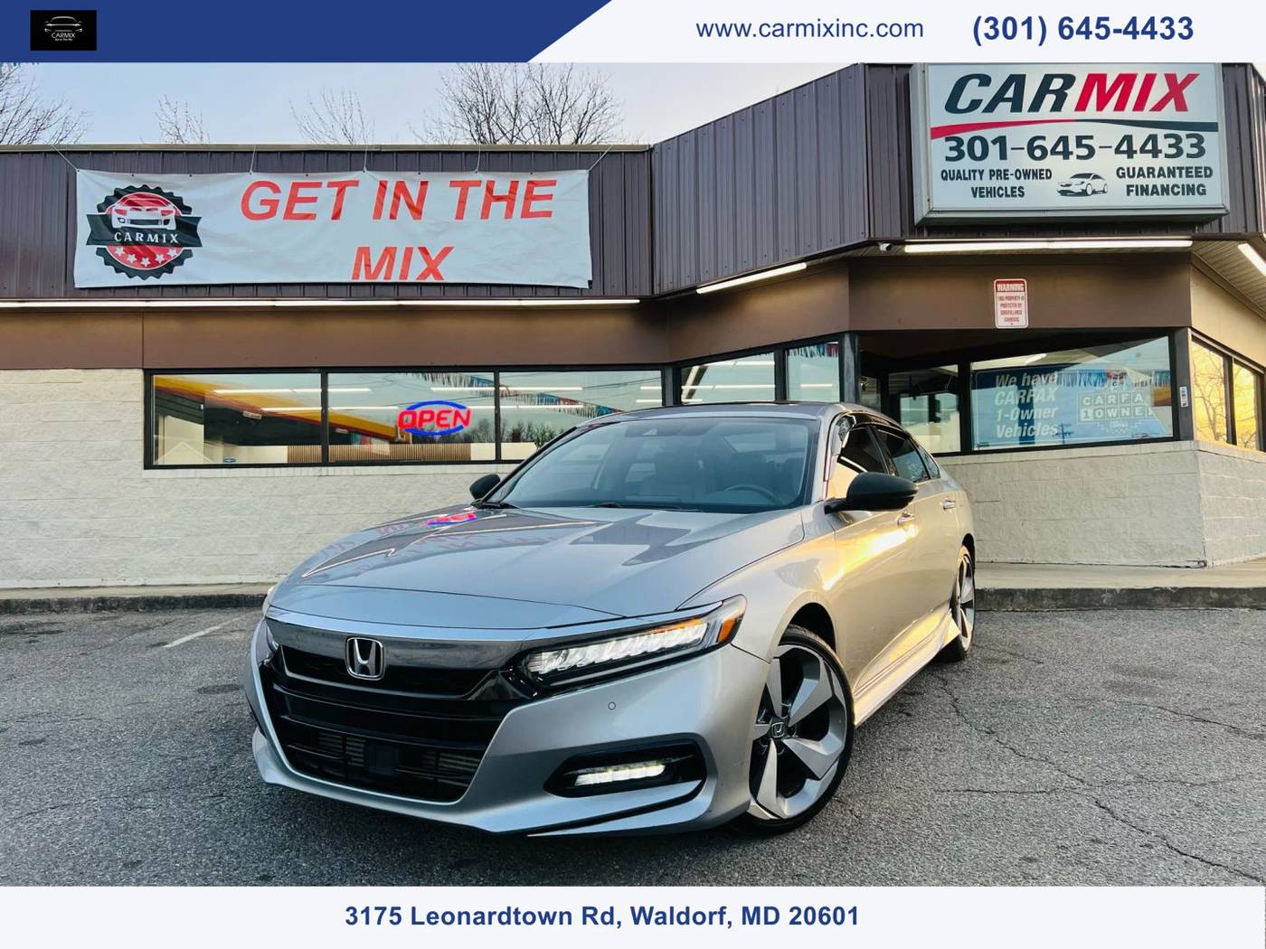 2018 Honda Accord Touring — Sedan — 55,096 mi — Waldorf, MD