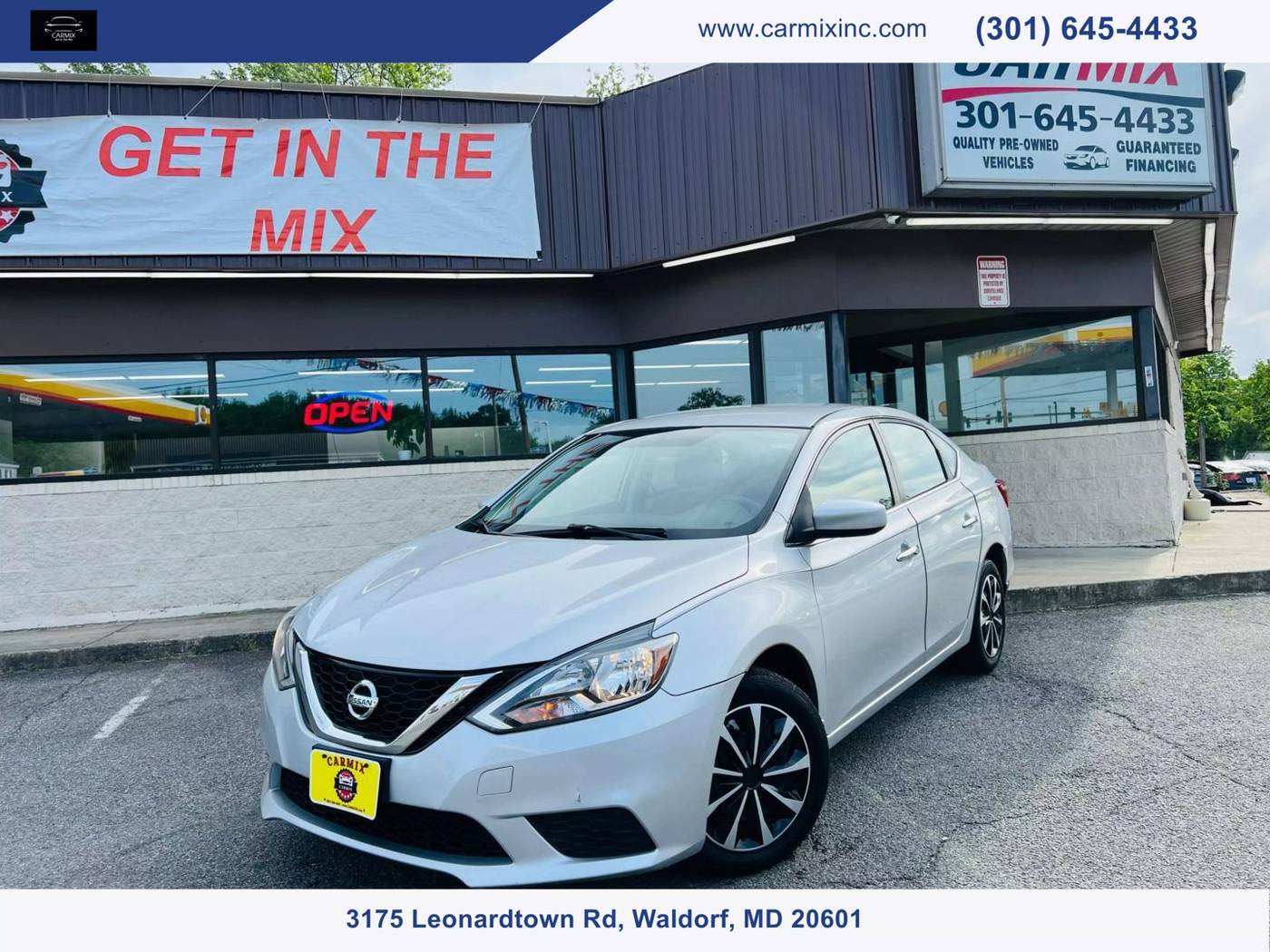 2017 Nissan Sentra SV — Sedan — 47,670 mi — Waldorf, MD