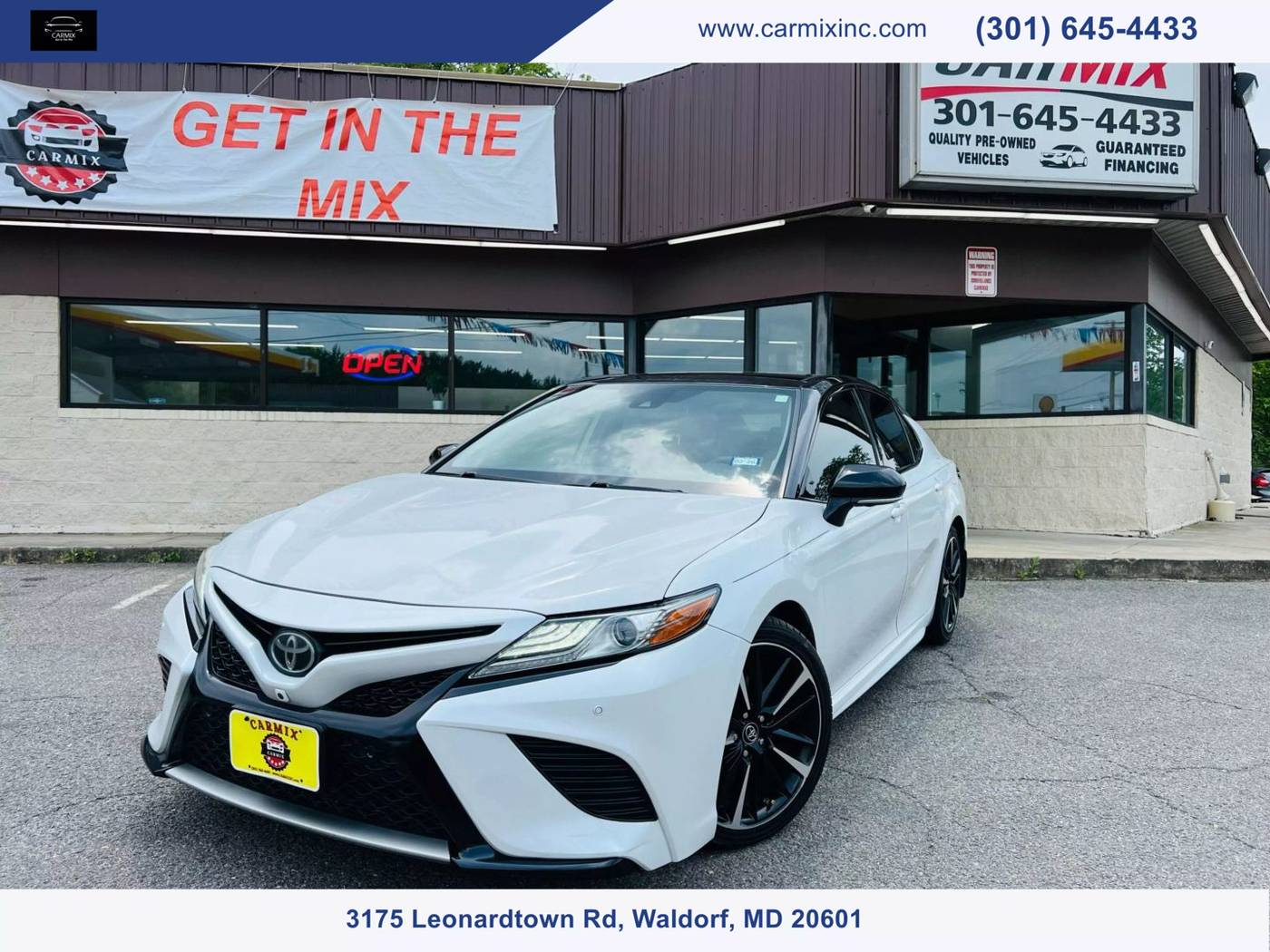 2019 Toyota Camry XSE V6 — Sedan — 94,054 mi — Waldorf, MD