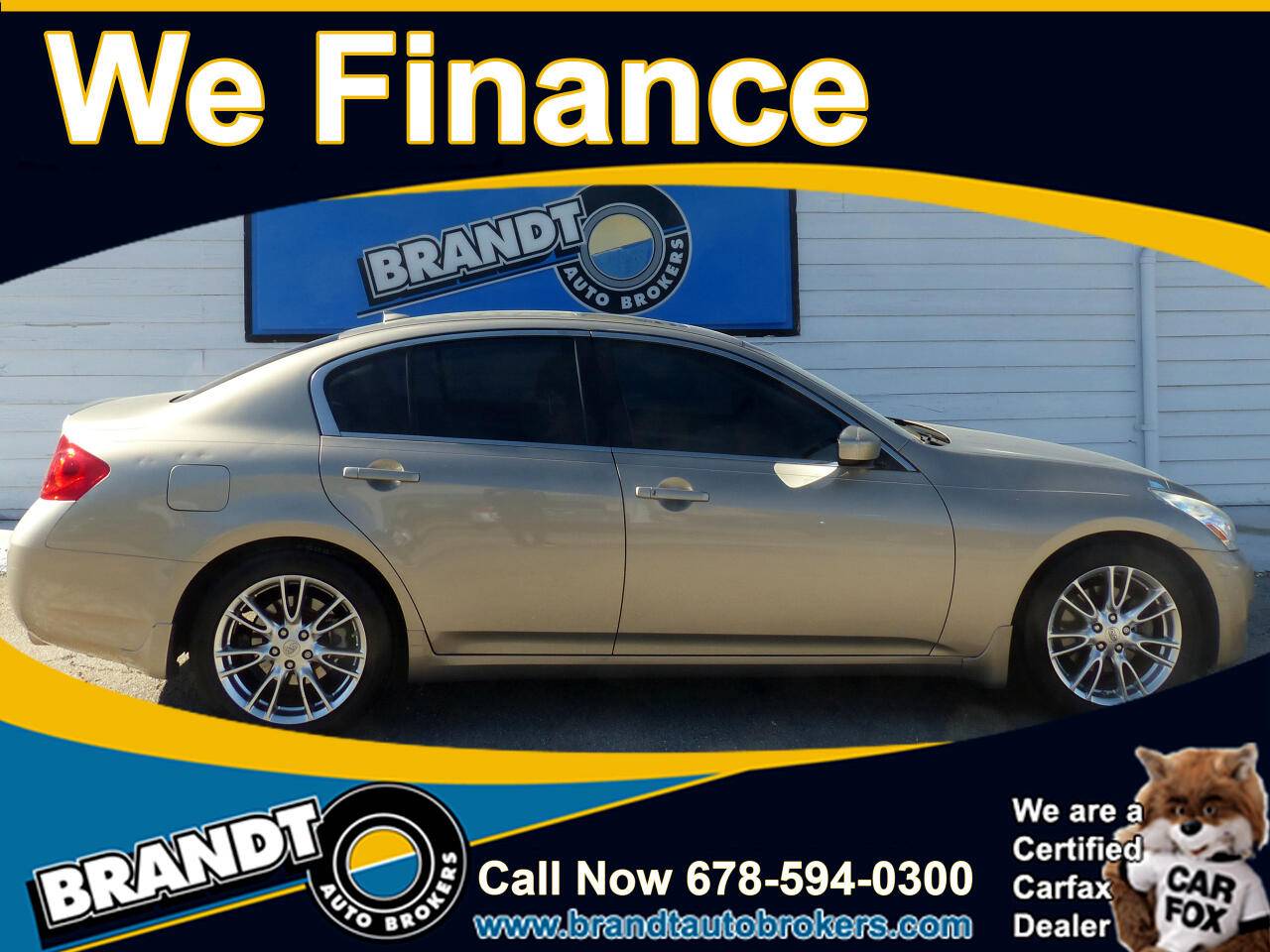 2009 INFINITI G G37 — Sedan — 72,063 mi — Marietta, GA