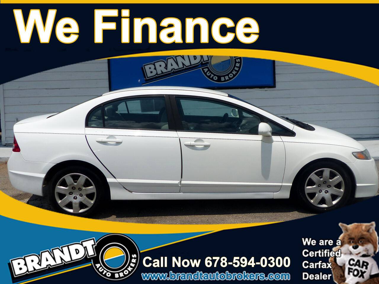 2011 Honda Civic LX — Sedan — 57,092 mi — Marietta, GA