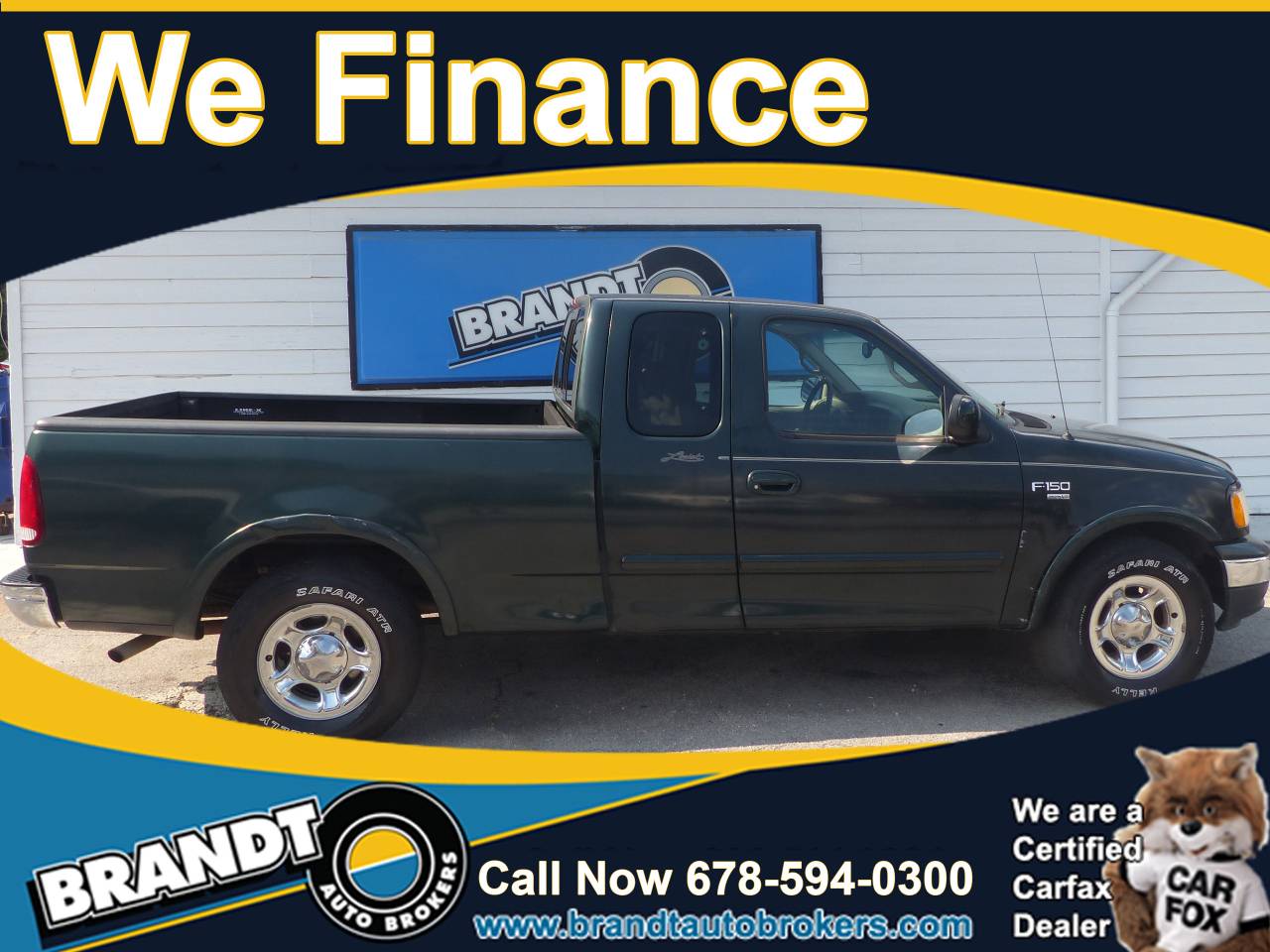 2001 Ford F-150 Lariat — Pickup Truck — 105,634 mi — Marietta, GA