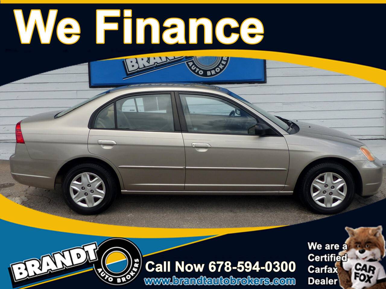 2003 Honda Civic LX — Sedan — 107,997 mi — Marietta, GA