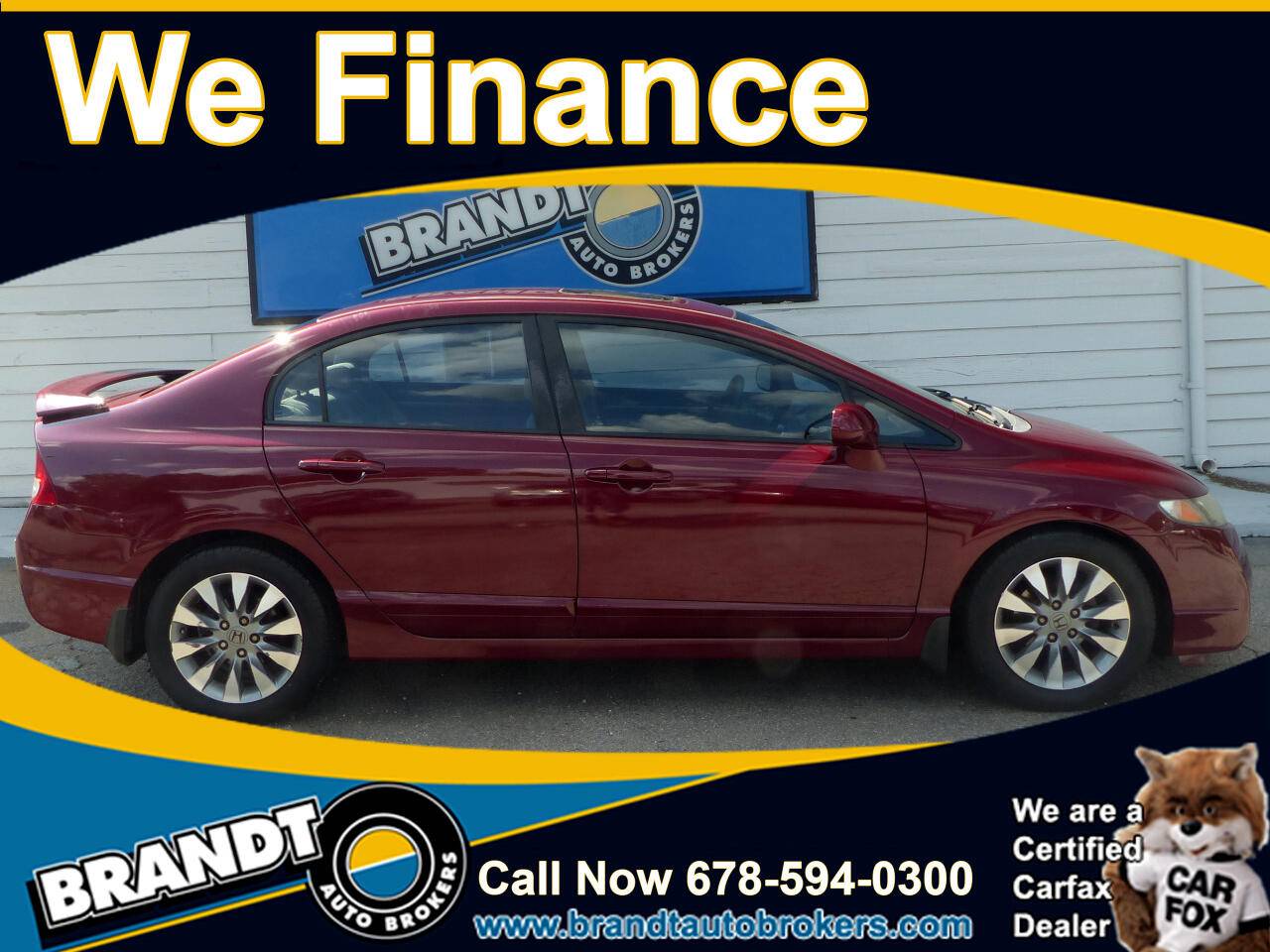 2009 Honda Civic EX — Sedan — 95,888 mi — Marietta, GA