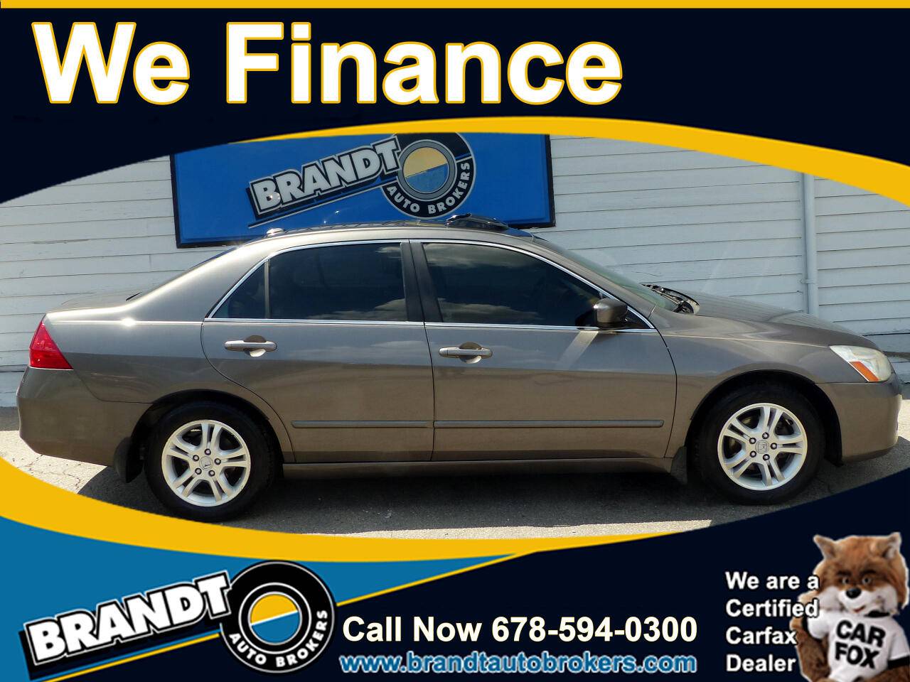 2007 Honda Accord EX-L — Sedan — 167,298 mi — Marietta, GA