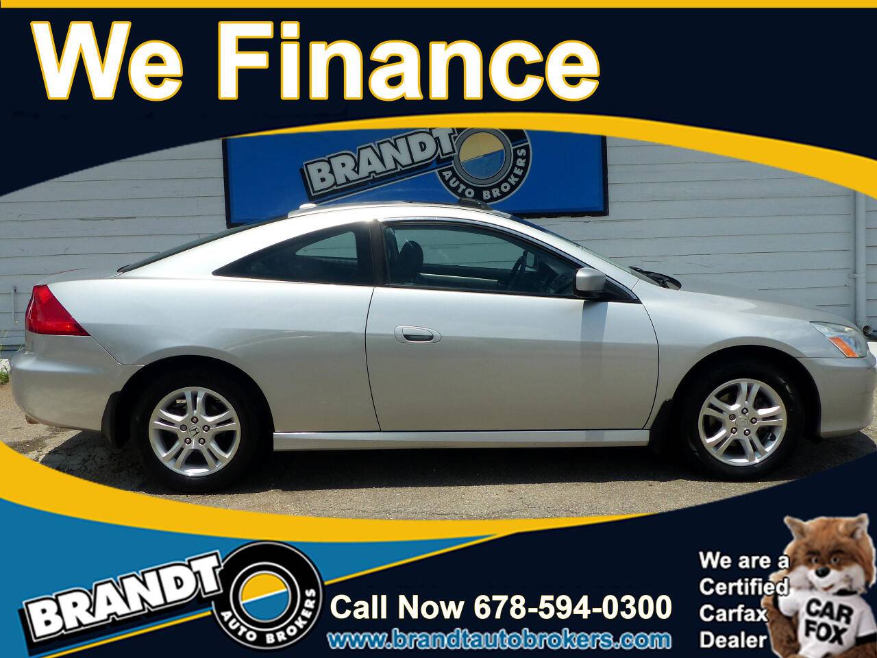 2007 Honda Accord EX-L — Coupe — 156,975 mi — Marietta, GA