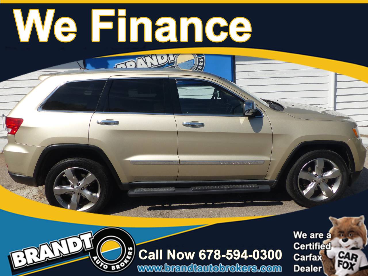 2011 Jeep Grand Cherokee Overland — SUV — 120,156 mi — Marietta, GA