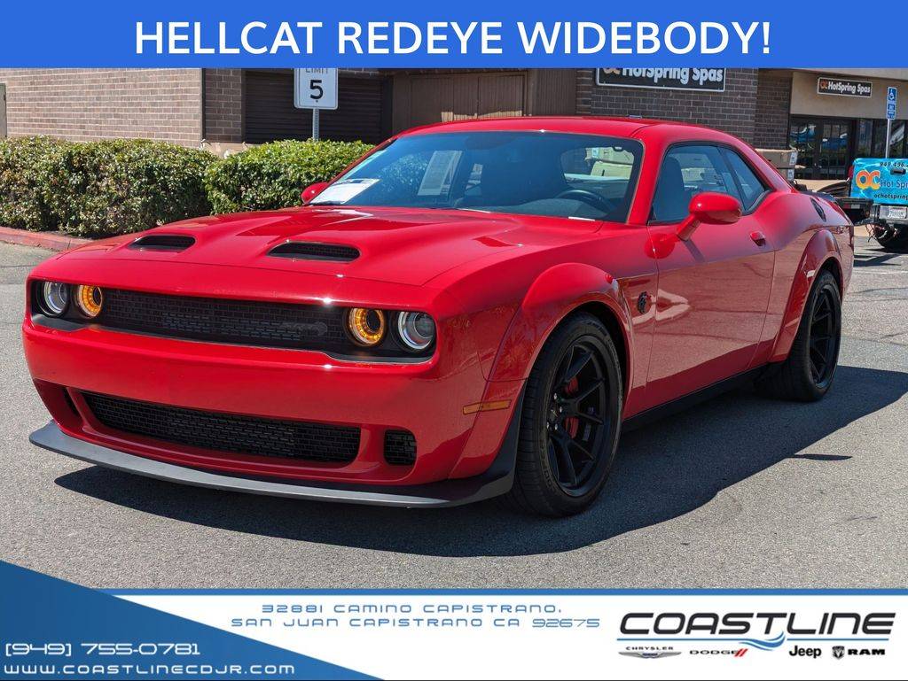 2022 Dodge Challenger SRT Hellcat Redeye Widebody — Coupe — 7,790 mi — San Juan Capistrano, CA