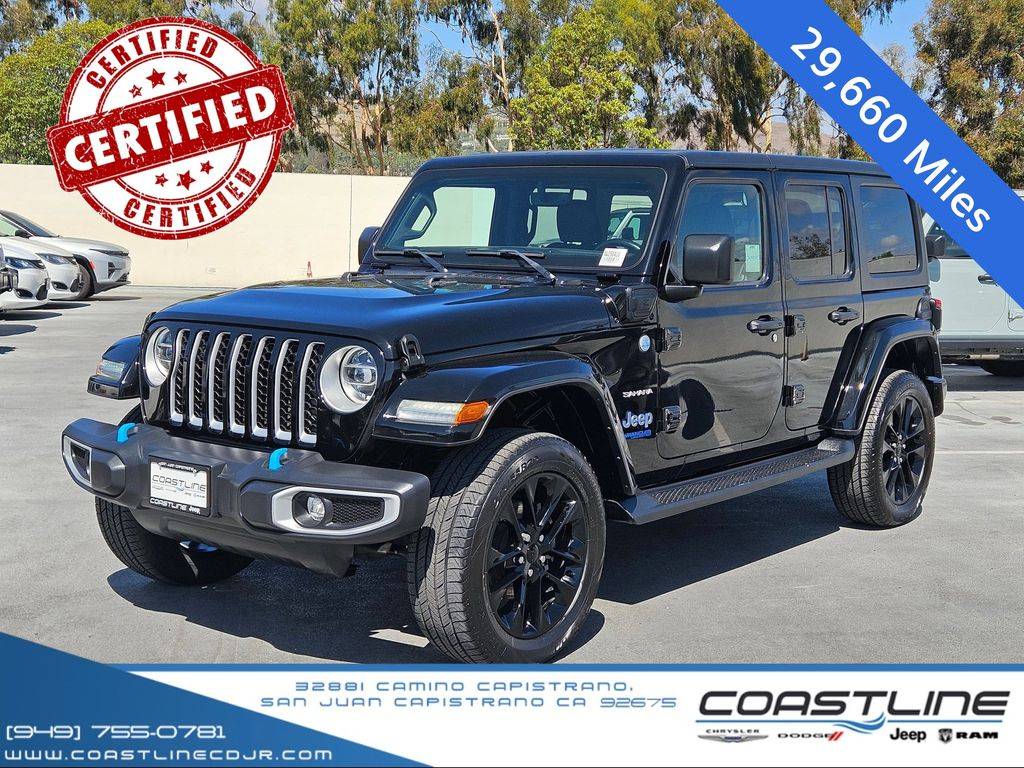 2022 Jeep Wrangler Sahara 4xe — SUV — 29,640 mi — San Juan Capistrano, CA