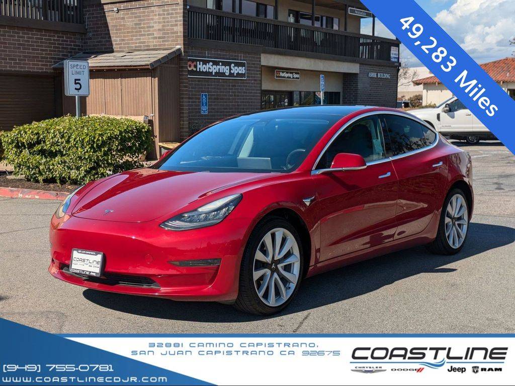 2019 Tesla Model 3 Standard Range Plus — Sedan — 49,238 mi — San Juan Capistrano, CA