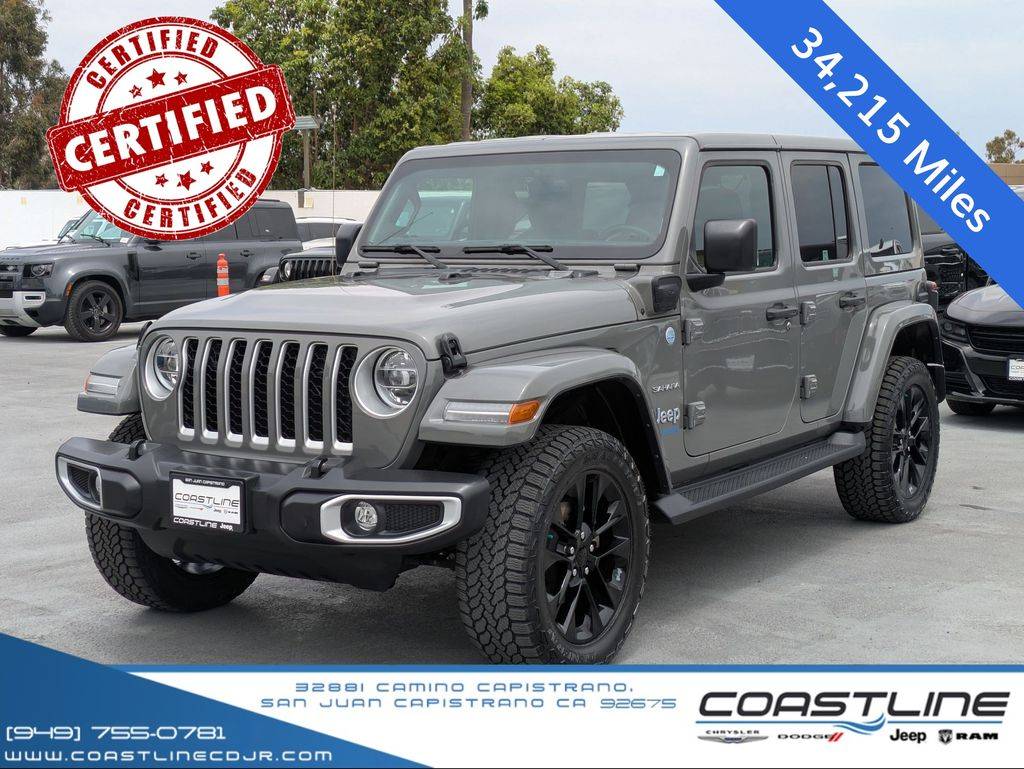 2021 Jeep Wrangler Sahara 4xe — SUV — 34,215 mi — San Juan Capistrano, CA