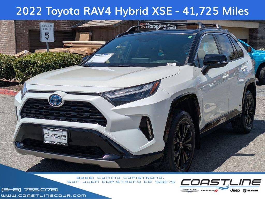 2022 Toyota RAV4 Hybrid XSE — SUV — 41,723 mi — San Juan Capistrano, CA