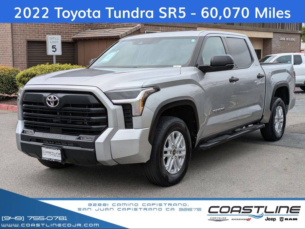 2022 Toyota Tundra SR5 — Pickup Truck — 60,070 mi — San Juan Capistrano, CA