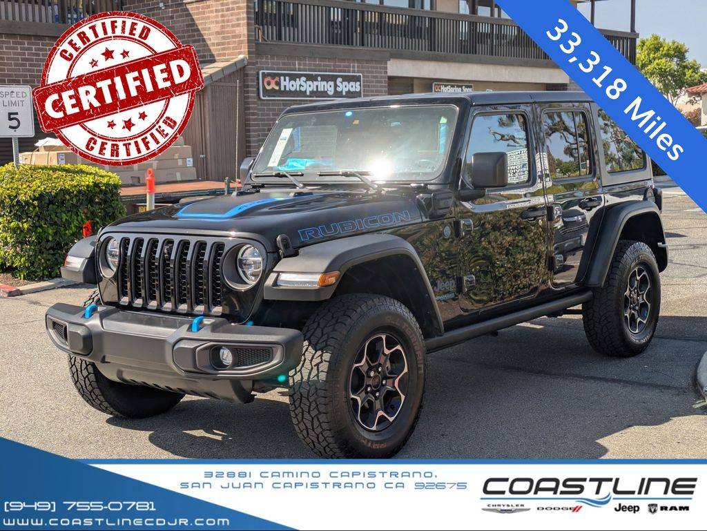 2022 Jeep Wrangler Rubicon 4xe — SUV — 33,313 mi — San Juan Capistrano, CA