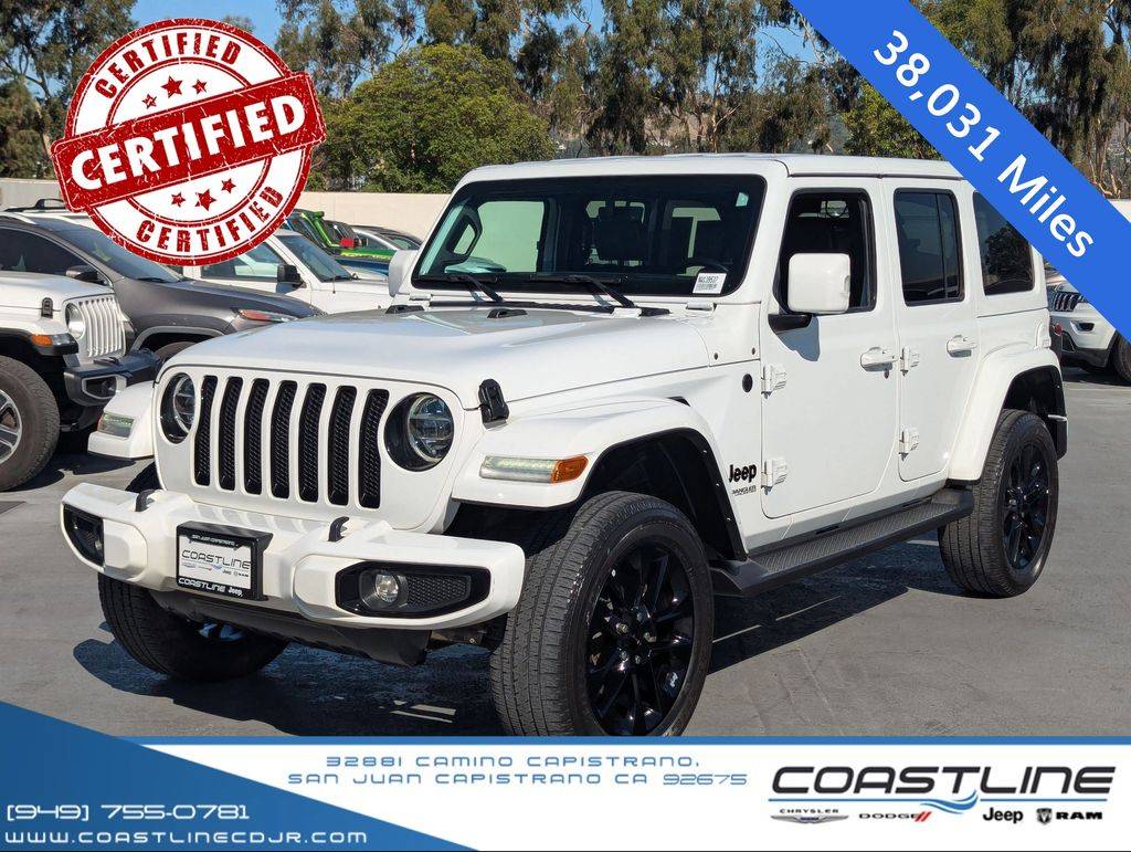 2022 Jeep Wrangler High Altitude — SUV — 37,938 mi — San Juan Capistrano, CA